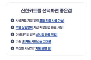  1차 민생회복 소비쿠폰 신한카드 좋은점/신청/ 카드분실시 대처법까지